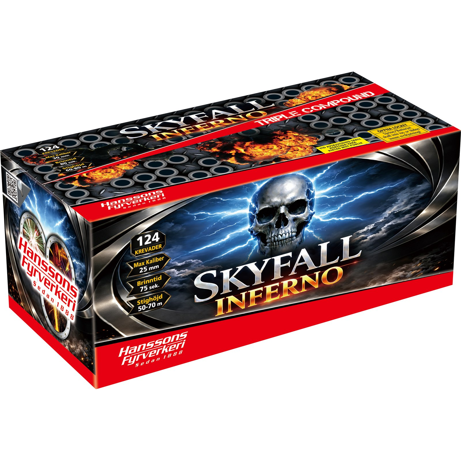 NYHET Skyfall Inferno 124 skott